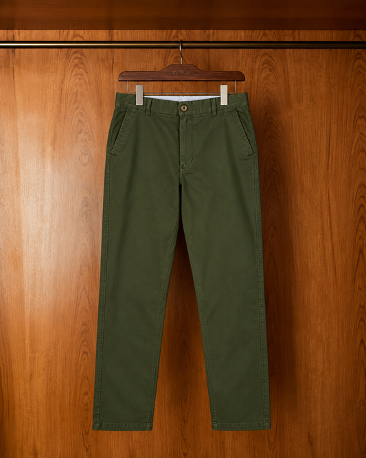 Pantalón Chino Verde