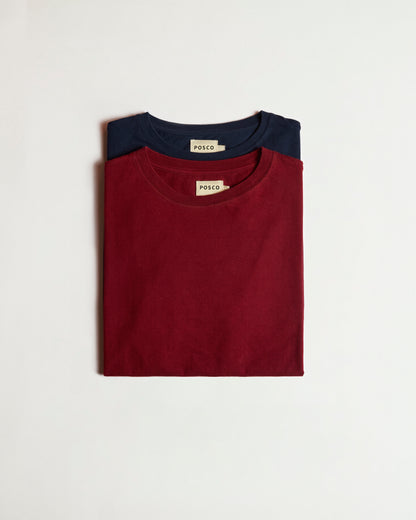 Remera Manga Corta Rojo