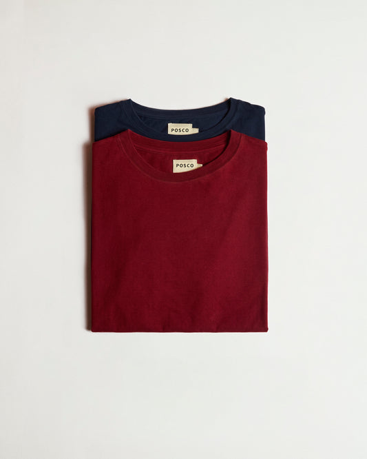 Remera Manga Corta Rojo