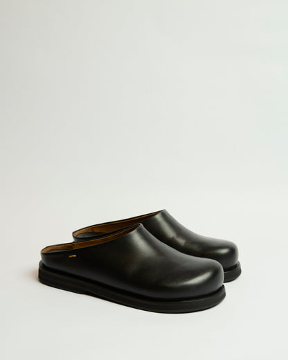 Sueco Fontana Mujer Cuero Negro