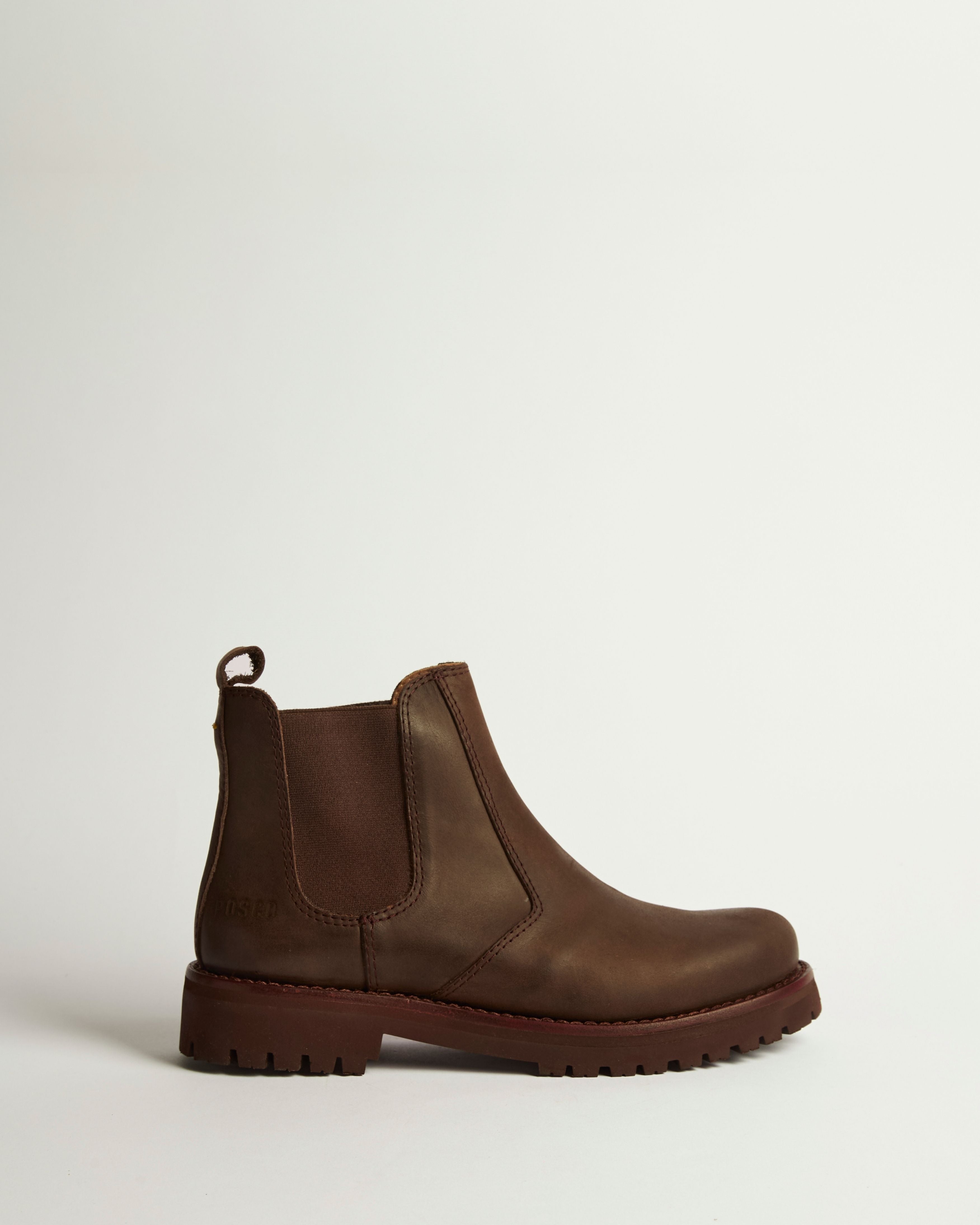 Bota Norte Mujer Cuero Marrón