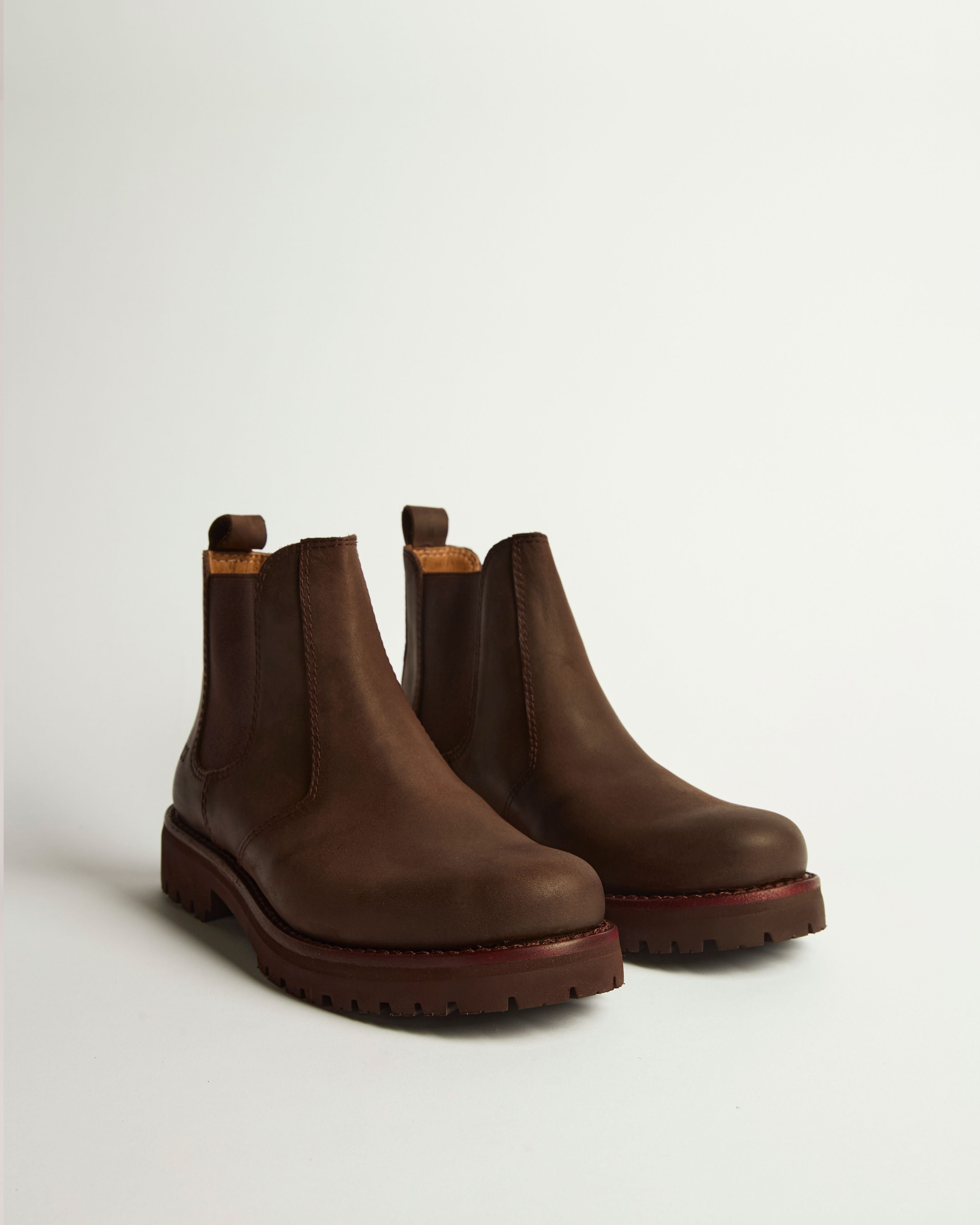 Bota Norte Mujer Cuero Marrón