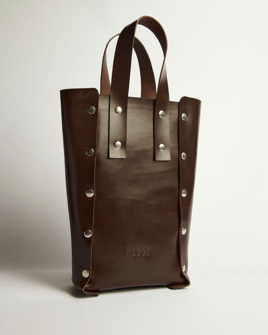 Cartera Chaco Cuero Marrón