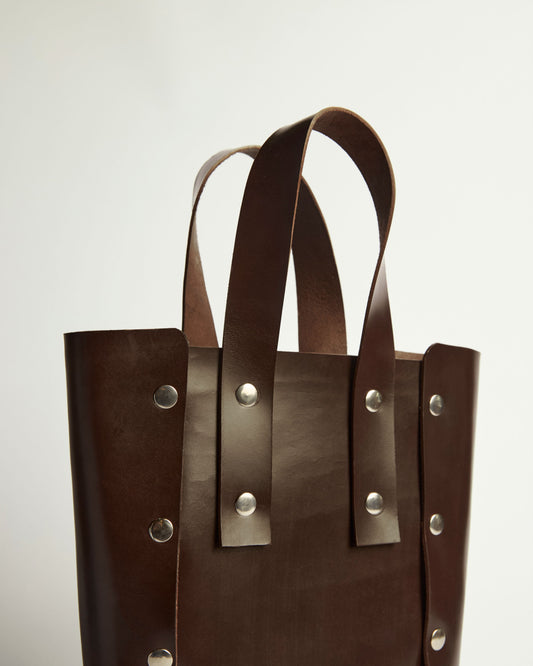 Cartera Chaco Cuero Marrón