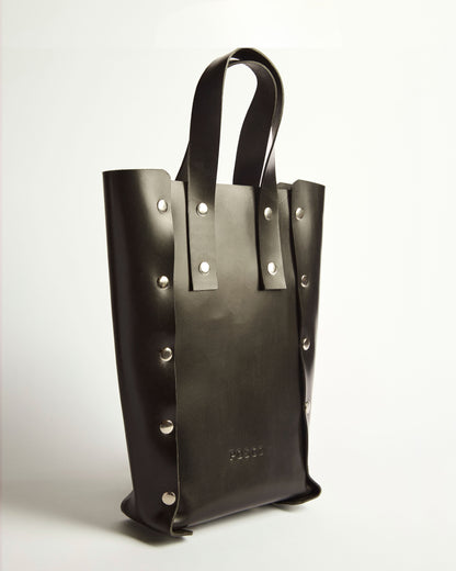Cartera Chaco Cuero Negro