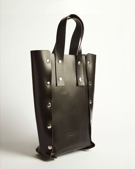 Cartera Chaco Cuero Negro