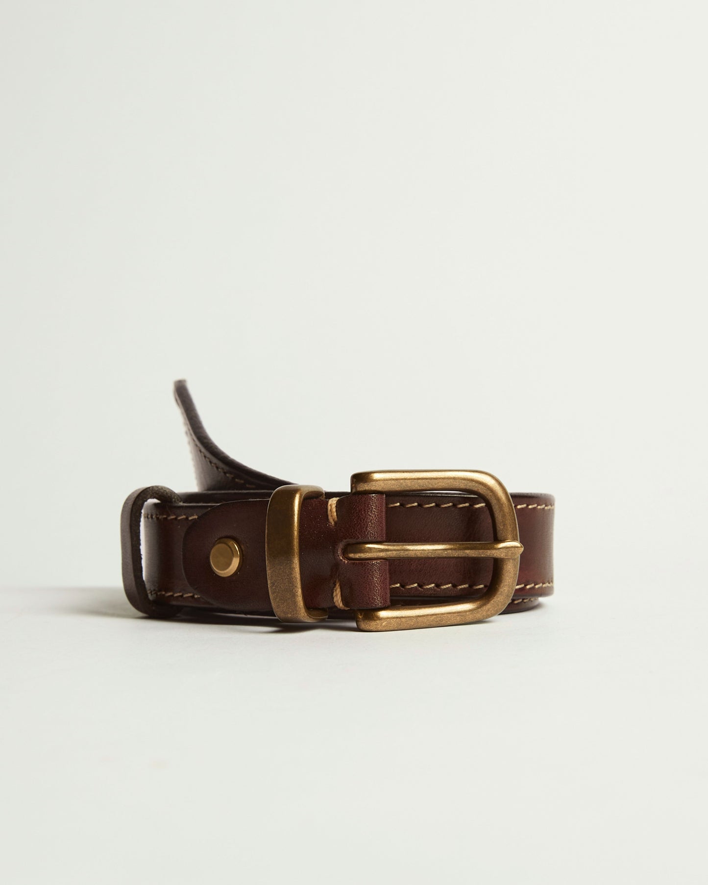Cinto Vintage Cuero Chocolate