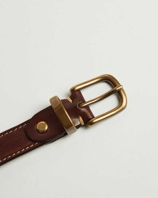 Jorge Brown Leather Belt