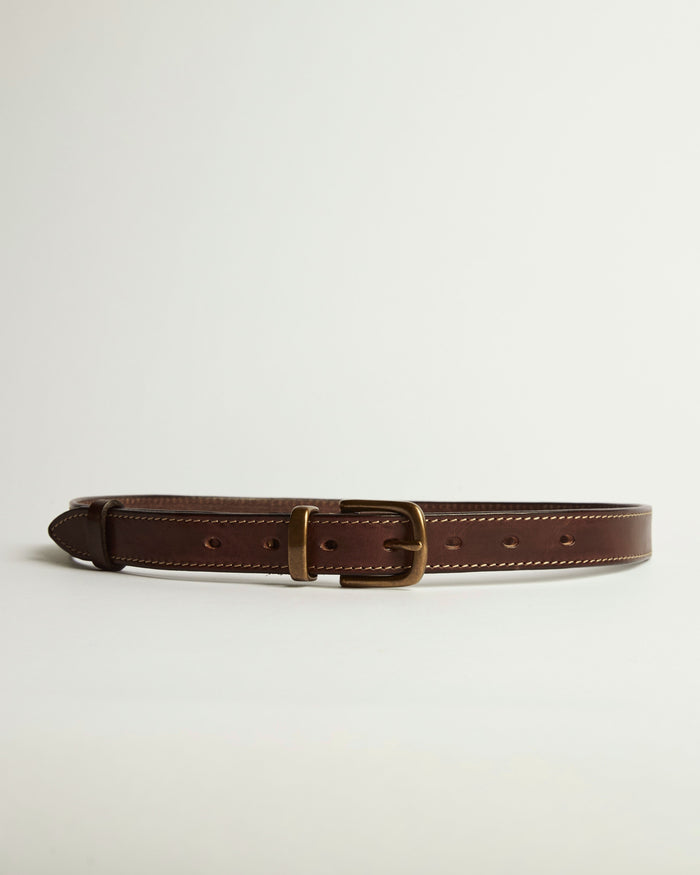 Cinto Vintage Cuero Chocolate