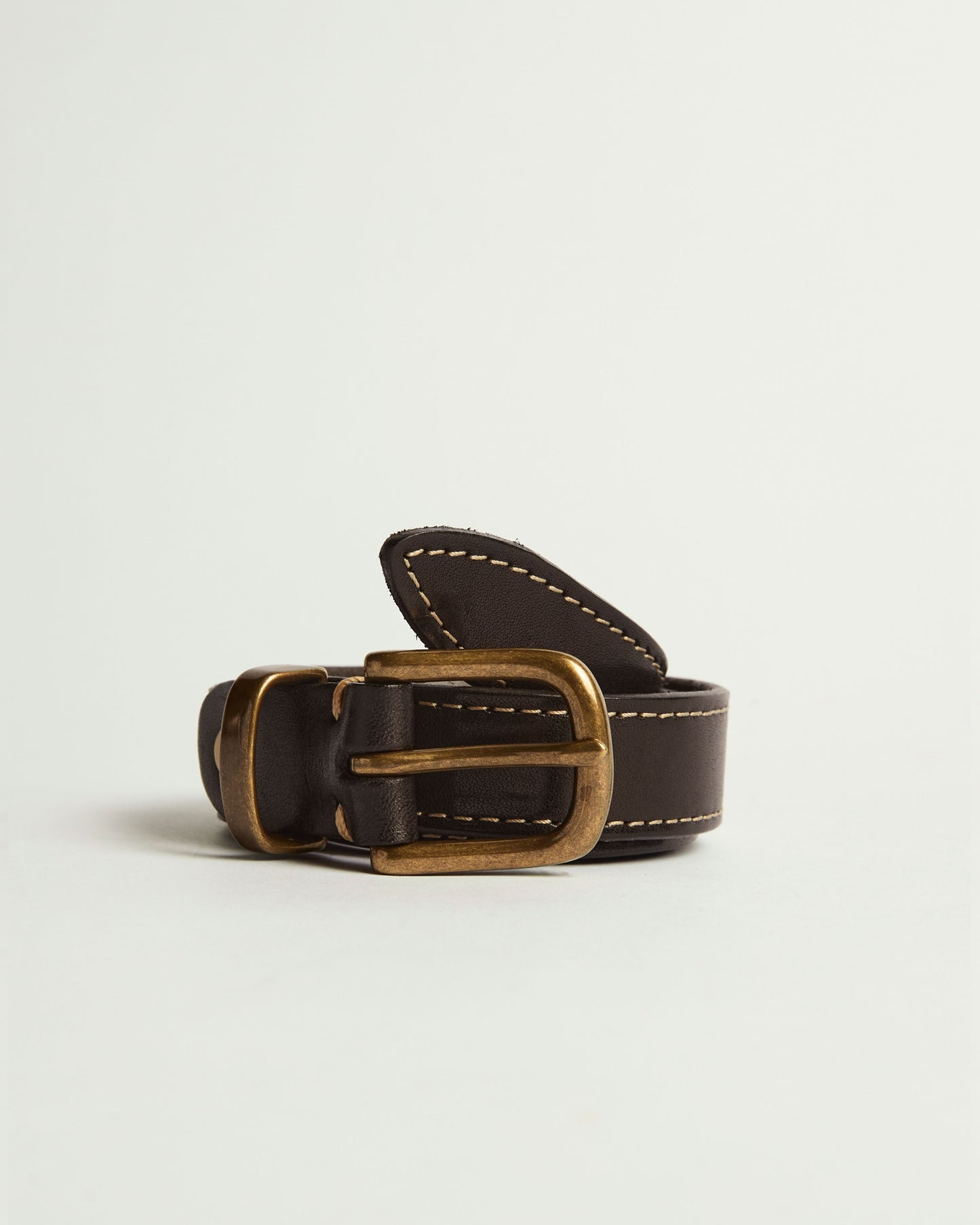 Cinto Vintage Cuero Negro