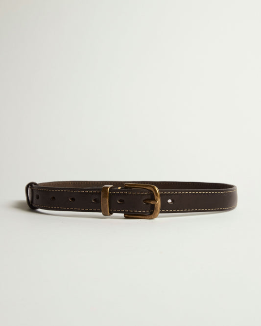 Jorge Brown Leather Belt