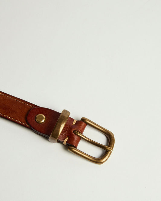 Jorge Brown Leather Belt