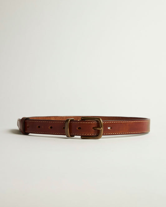 Jorge Brown Leather Belt