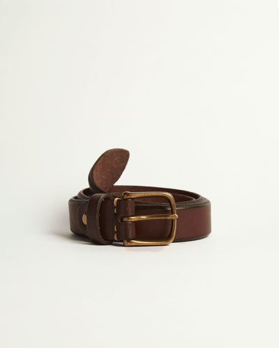 Jorge Brown Leather Belt