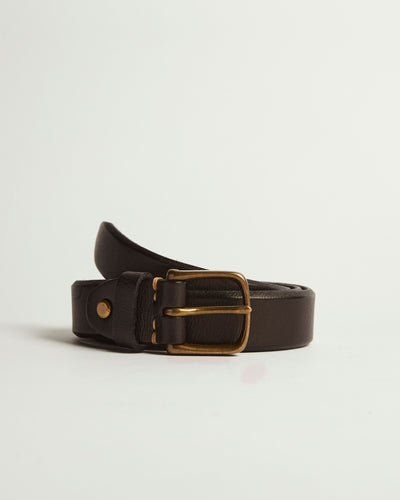 Jorge Brown Leather Belt