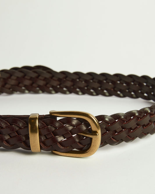 Jorge Brown Leather Belt