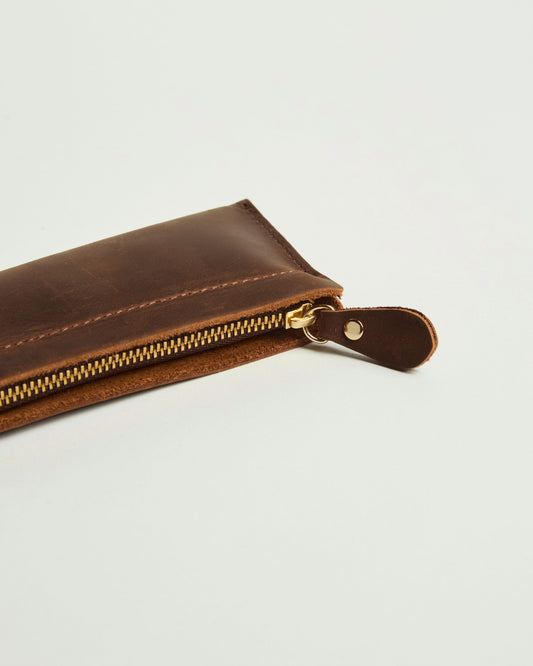 Estuche Cuero Marrón