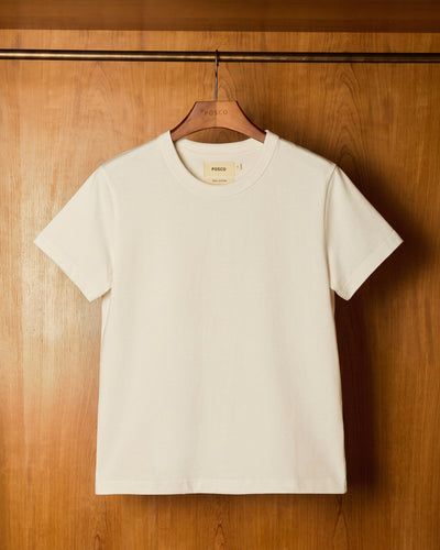 Remera 100% Cotton Heavyweight Blanco