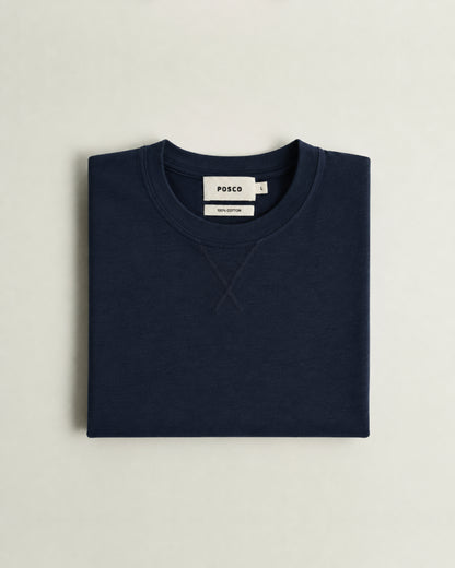 Remera Heather Navy