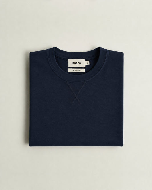 Remera Heather Navy