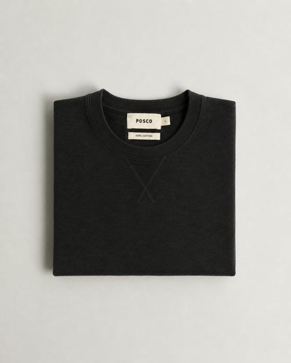Remera Heather Negro