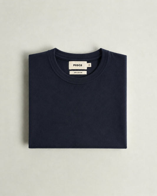 Remera Heavyweight Navy