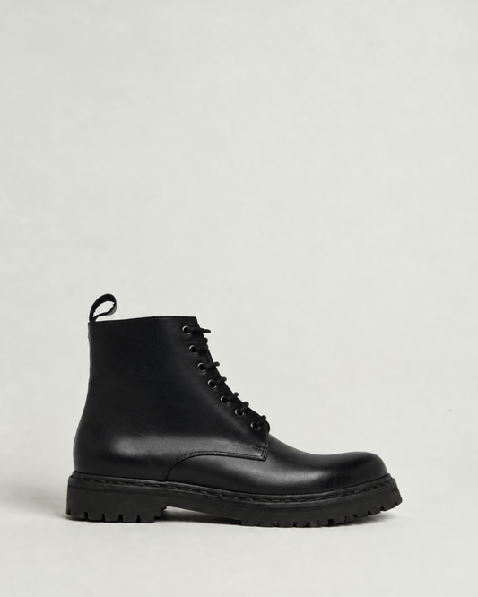 Borcego Sur Cuero Negro