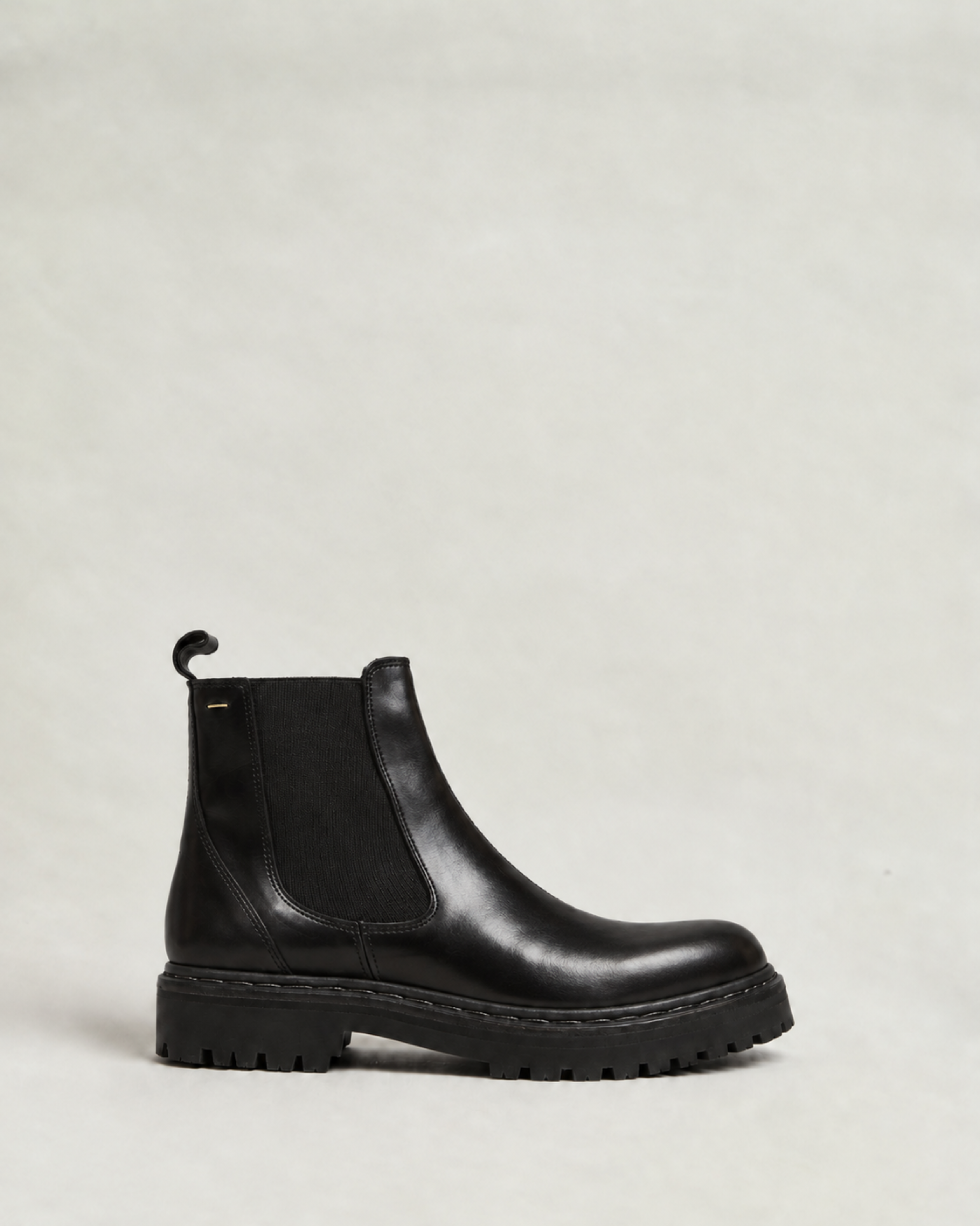 Bota Norte Cuero Negro